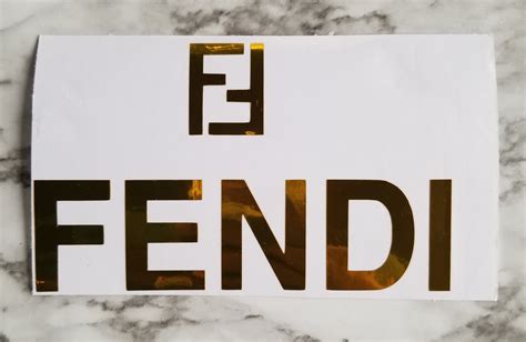 fendi stickerei|Fendi Stickers .